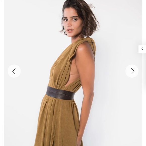 LA TROUPE COTTON GAUZY MAXI DRESS (one size) - Picture 9 of 11